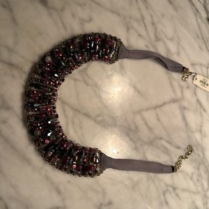 Beautiful, jeweled new with tags holiday necklace